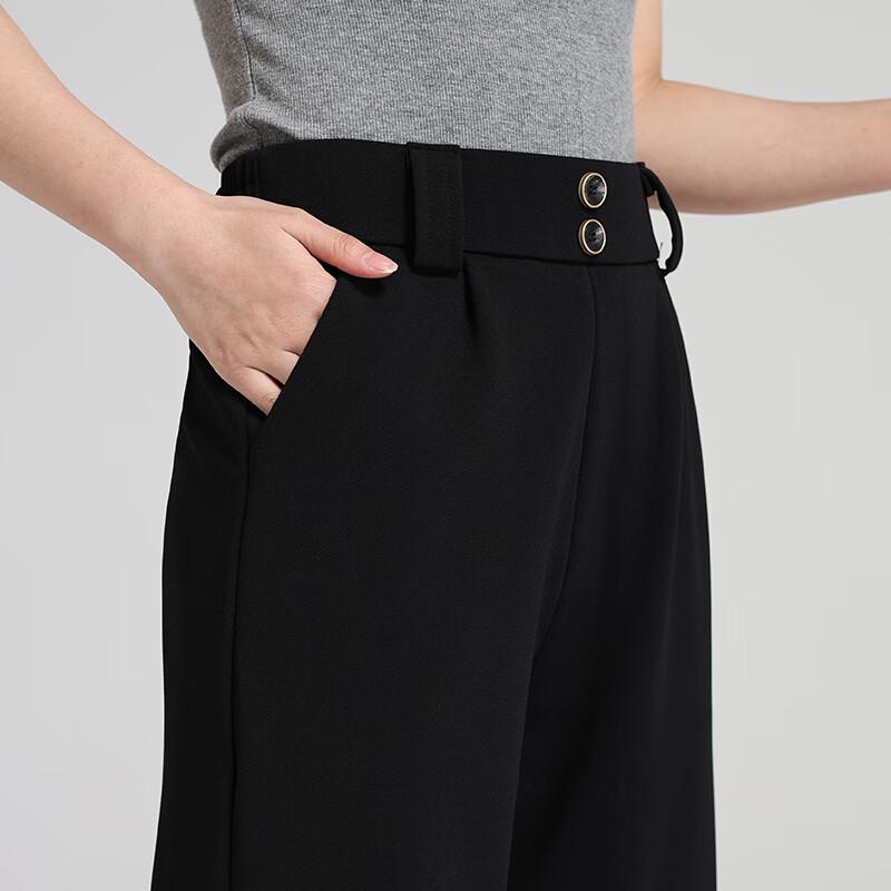 Women's High-Waisted Slimming Straight-Leg Casual Pants