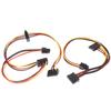 4 Pin to 2/3 Port SATA Power Connector Cable Safe Overcurrent Protection for 6000 8000 ATX Desktop PC HDD SSD
