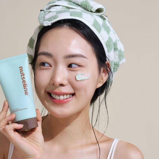 Nutseline Mint Chocolate Cleansing Pack Foam 130g