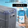 VEVOR Car Refrigerator, 12 Volt Car Refrigerator Fridge, 45 L Single Zone Portable Freezer with Built-in Light, -4 degrees F-68 degrees F