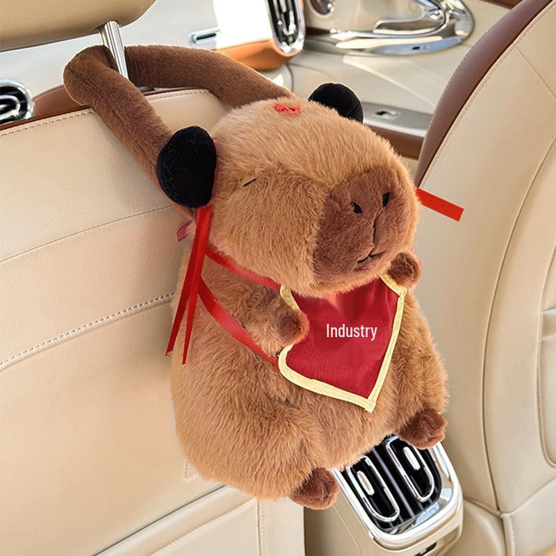 Capybara Car Hanging Tissue Box Holder