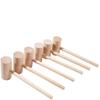 Wooden Batik DIY Kids' Hammer - Handmade Solid Wood Toy Hammer