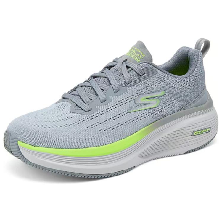 Skechers Go Series Comfortable Versatile Low-Top Running Shoes Women Sneakers Gray Green 129000-GYLM