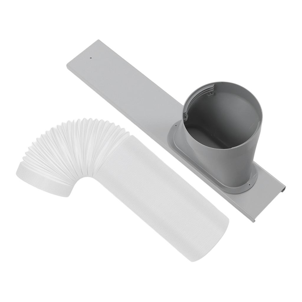 Accesorii pentru aer condiționat, kit glisant pentru geam, placă de 5,9 inch, conector tub, set furtun evacuare