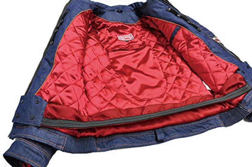 RUMBLE One Percenter Denim Size Jacket, Indigo, M, RUB-032