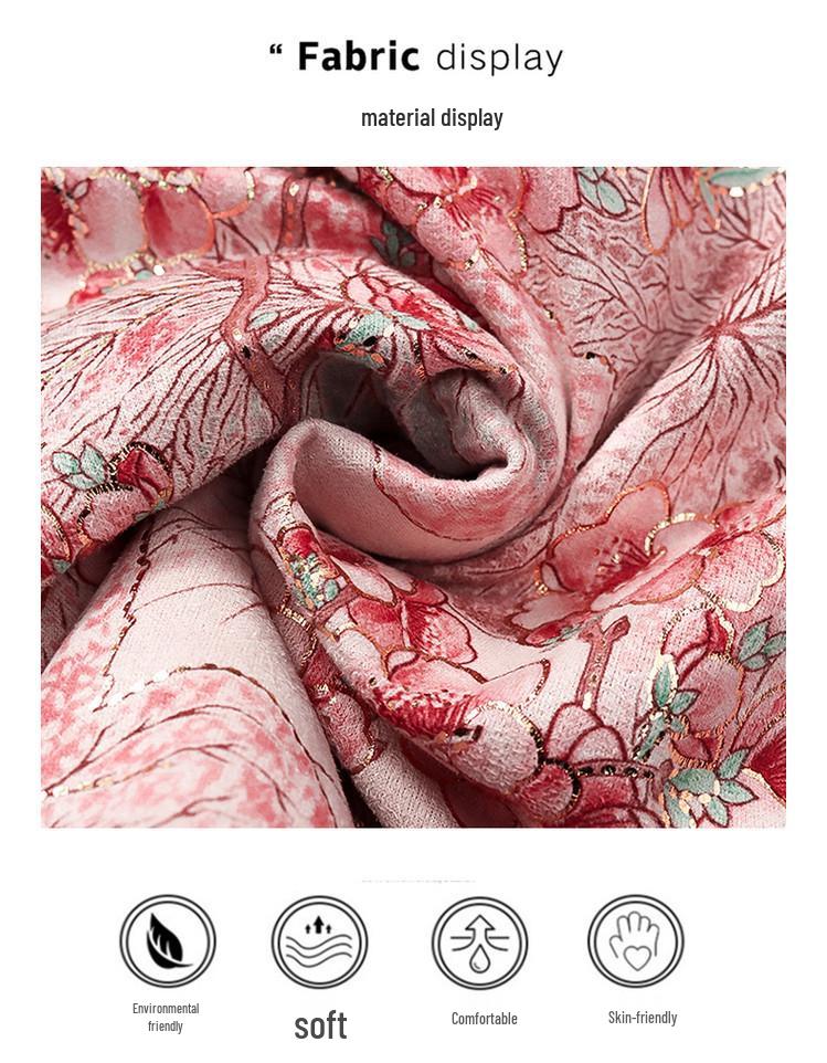 Meng Tang Tang Festive Chinese New Year Kids' Hanfu Set - Traditional Winter Outfit