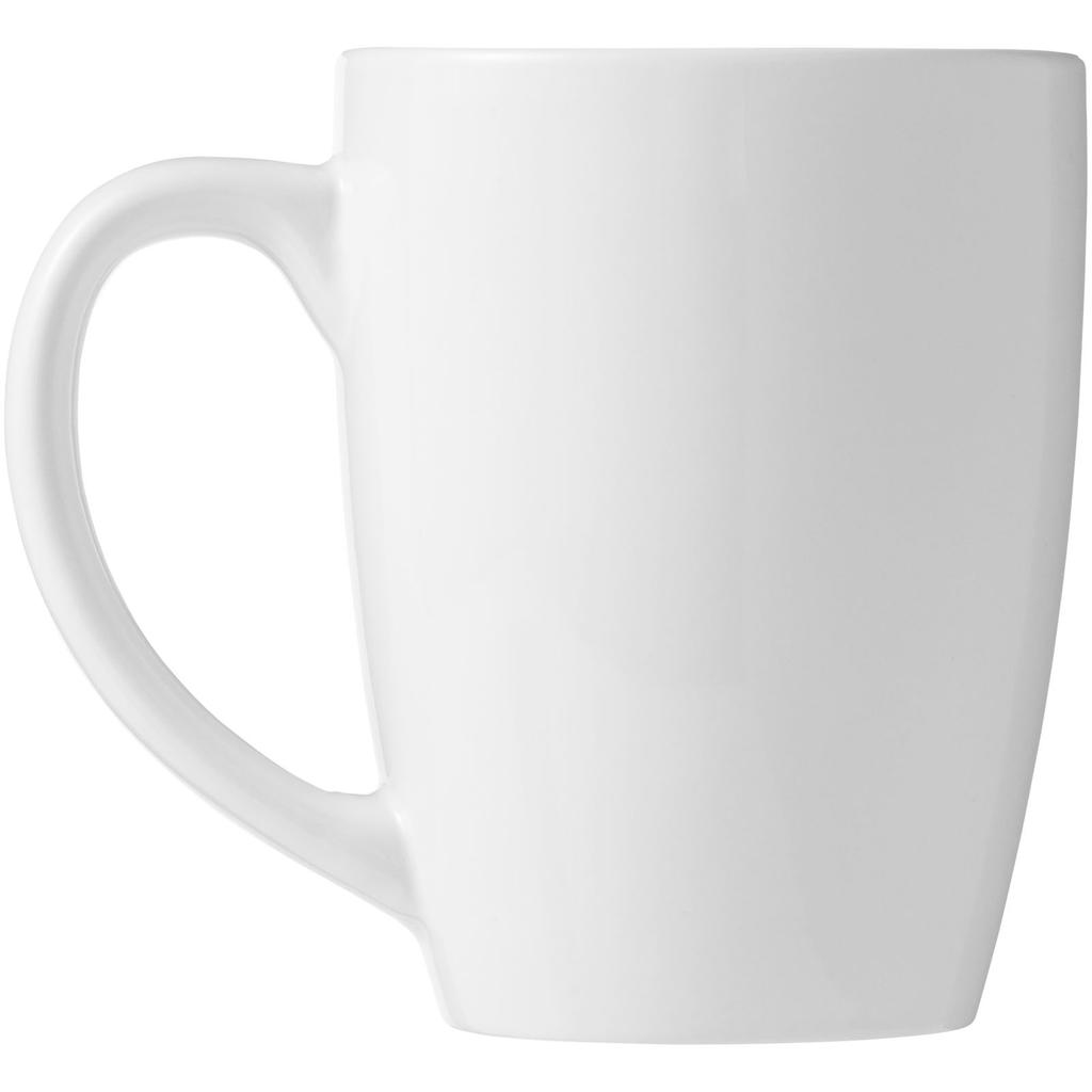 Glass "Bogota" 350 Ml Ceramic Mug White