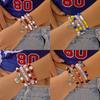 Sports Jewelry Geometric Alloy Handmade Unisex Bracelet For Sports Enthusiasts