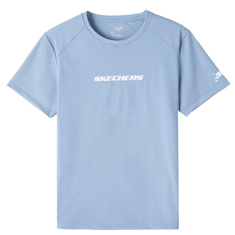 Skechers Breathable Comfortable Casual Short Sleeve T-Shirt Unisex tops P224U047-01CP 2XL