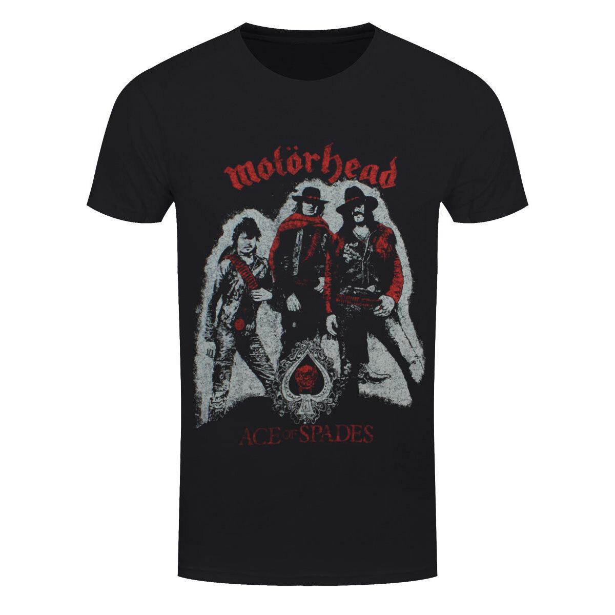 Футболка Motorhead Ace Of Spades Cowboy Band Официальная Черная Новая 3XL
