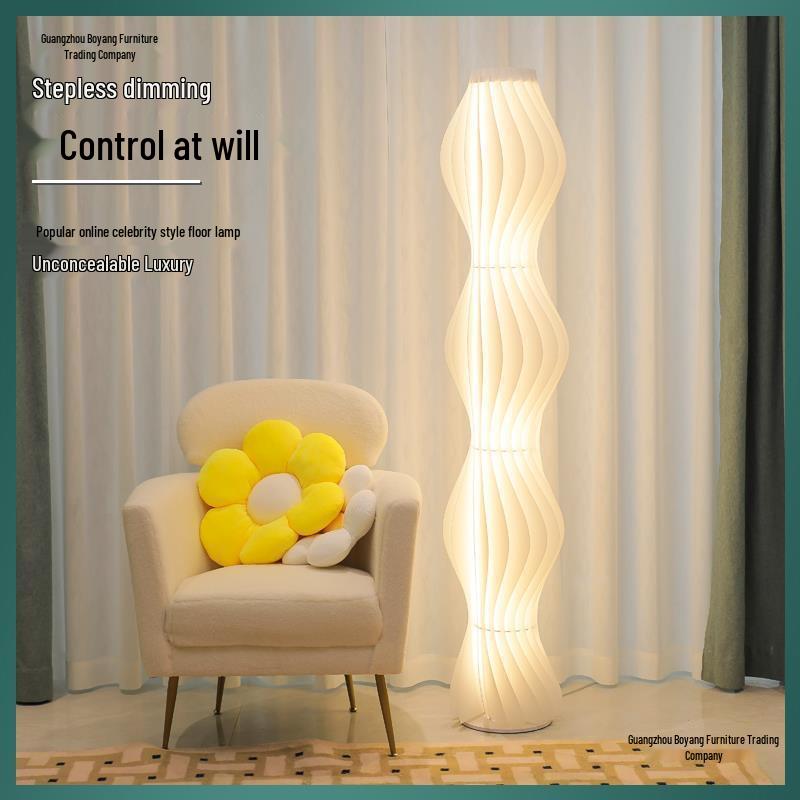 Grass Skirt Floor Lamp – Decorative LED Light for Living Room