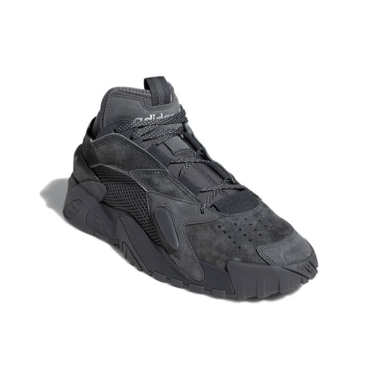 Adidas Originals Streetball Round Toe Comfortable Non-Slip Wear-Resistant Breathable Low-Top Lightstrike Performance Basketball Shoes FV4827