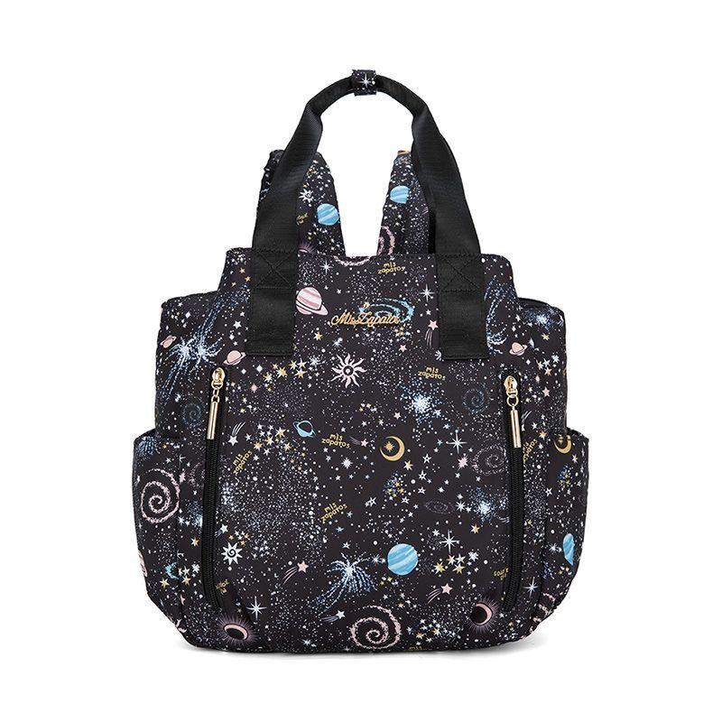 

Genuine Goods Letian Women s Casual Multi-Pocket Work Clothing Backpack Starry Black