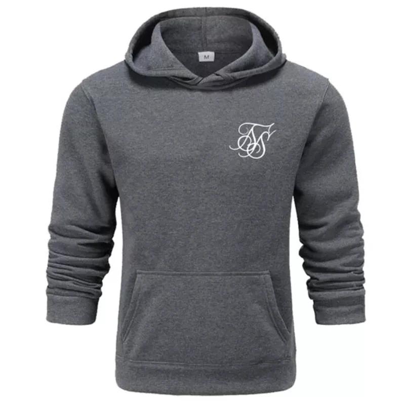 2025 Fitness Men Street Culture Boys Hoodies Workout Cycling Racing Clothes Casual Tops Hooded Sweatshirts Pullover