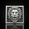 A Cross-border Hot Fashion Retro Domineering Lion Ring Creative Invisible Storage Box Box Holiday Gift