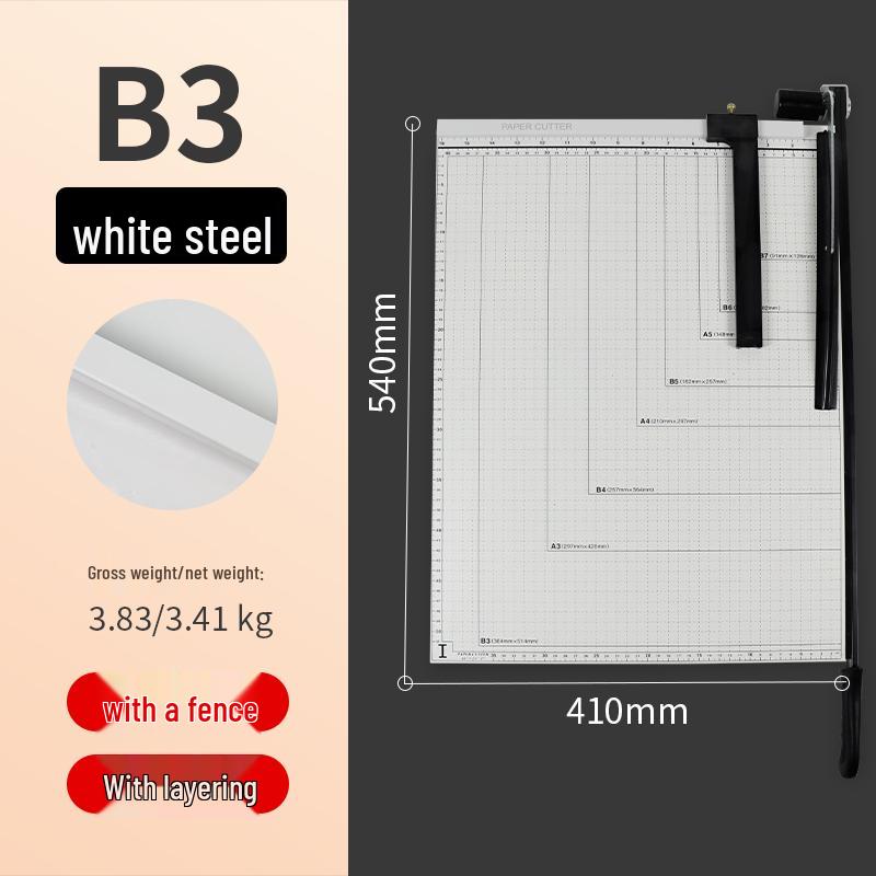 A4 Guillotine Paper Cutter for Office and Home