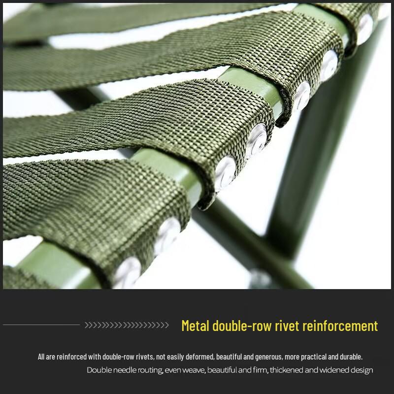 Portable Foldable Thickened Backrest Stool for Home, Outdoor, Fishing, and Shoe Changing.