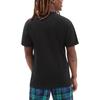Vans T Shirts Unisex Black Crew Neck Moderate Straight Fit VN0A7S5XBLK