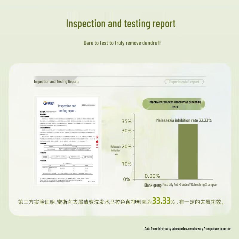 Missli Camellia Anti-Dandruff Shampoo