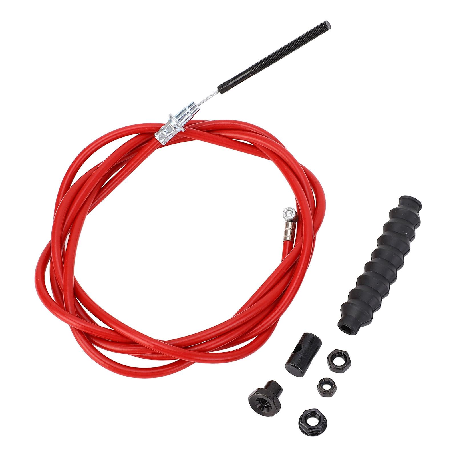 Elektroroller Bremskabel für Xiaomi MI3 MI3 Lite Stahl PC Montagezubehör Elektroroller Bremsleitung red