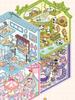 20Pcs 20in1 3D Landscape Sticker Collection Book Album Cartoon Scene DIY Toy Game Festival Birthday Gift for Kid Girl Child