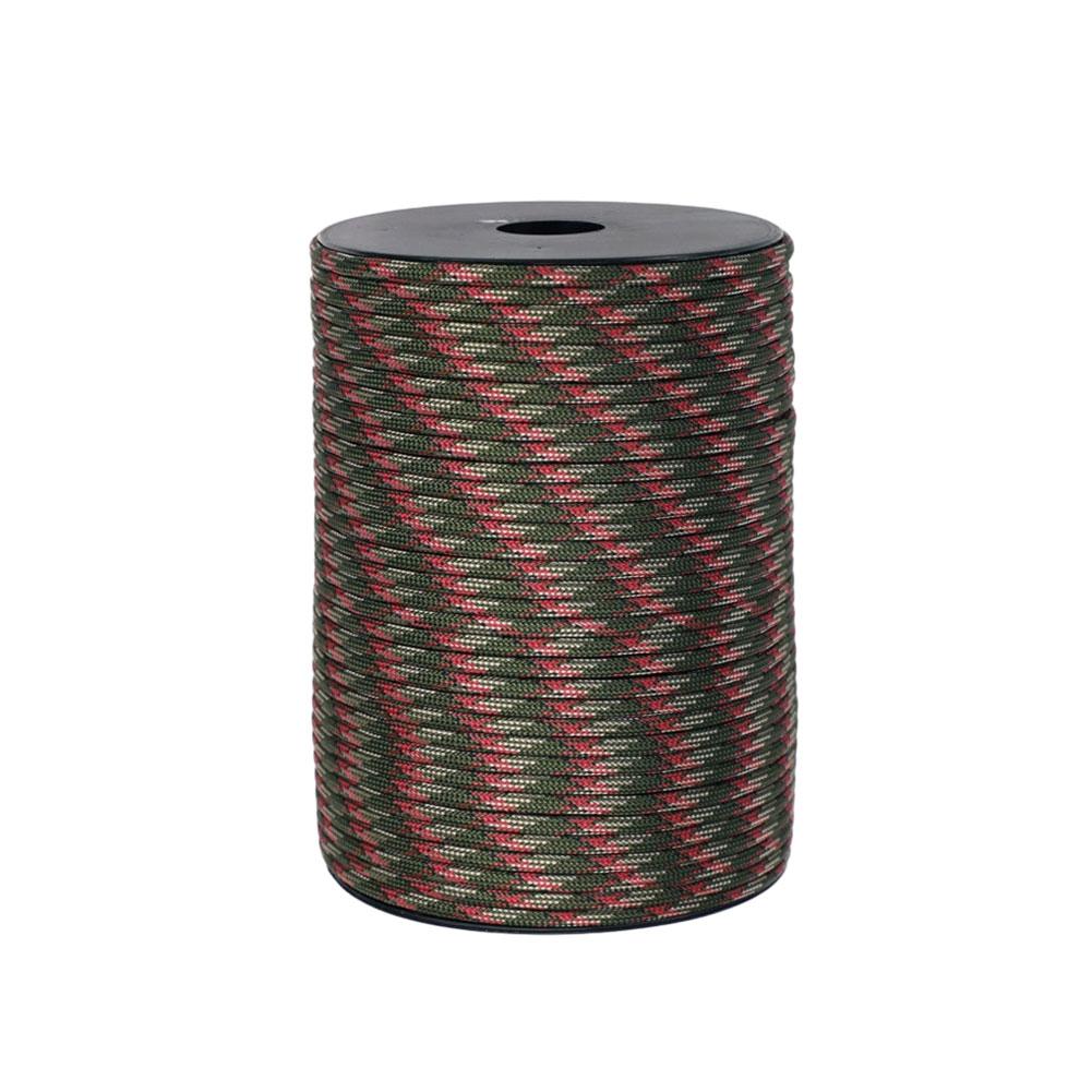 9 Core 550g Paracord 100m Dia.4mm Tactical Standard Parachute Rope Tent Lanyard Accessories for Survival Bracelet DIY Making