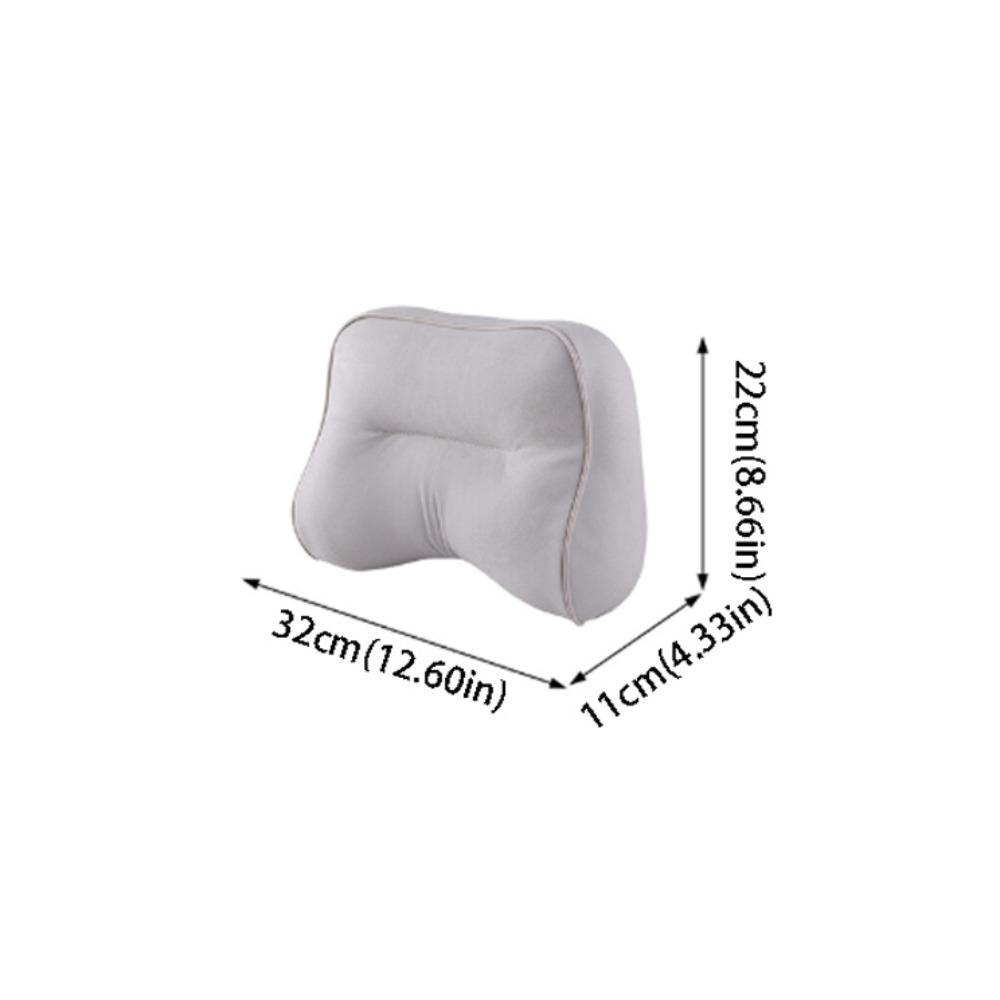 Seasonally Versatile Car Headrest Lumbar Support Seat Cushion Pillow  For All Seasons