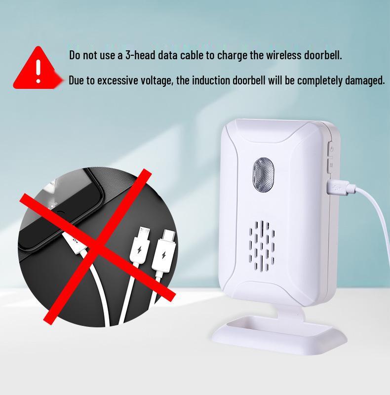 Wireless Outdoor Doorbell: Long-Range, Waterproof, Remote Control, Senior Call Button, Wall-Penetrating Signal