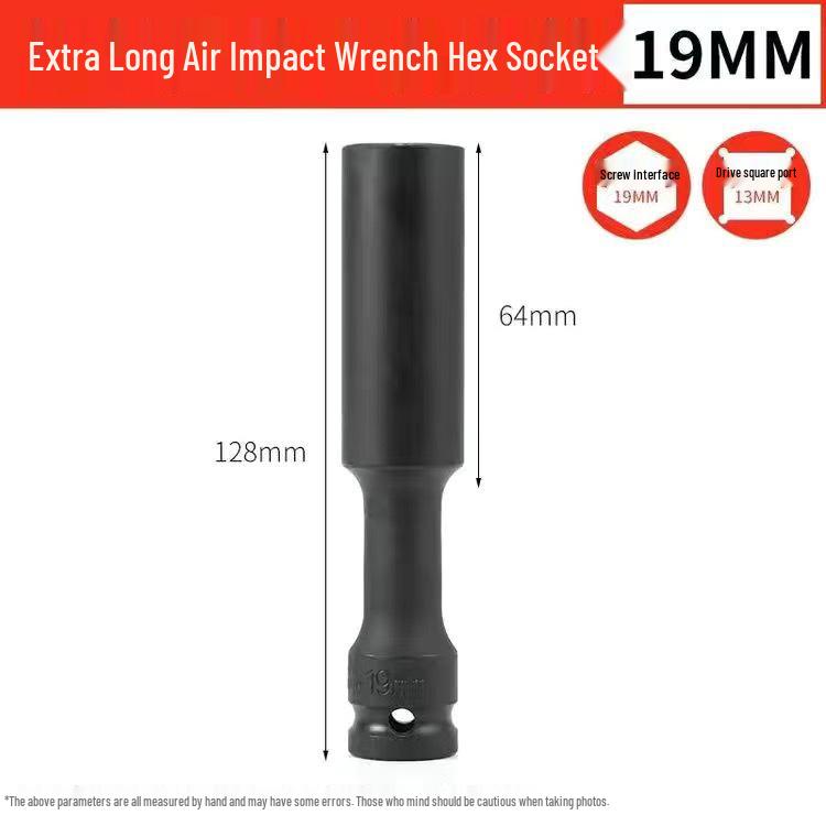 1/2 Hex Thin Wall Extended Electric Wrench Socket