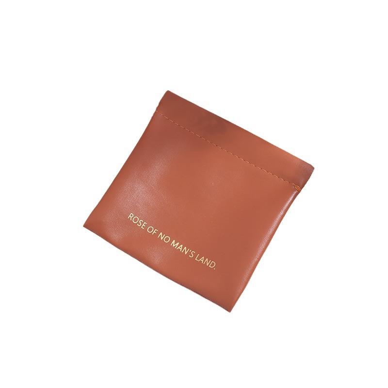Portable Lipstick & Cosmetic Bag with Automatic Closure - Compact Earphone, Data Cable & Coin Pouch