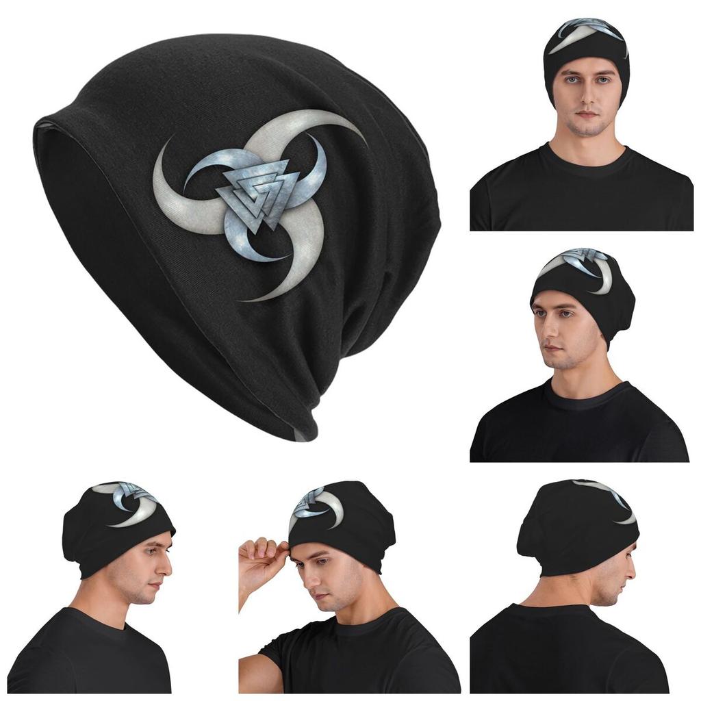 Odin's Horn Vikings Unisex Adult Beanies Caps Knitting Bonnet Hat Warm Fashion Autumn Winter Outdoor Skullies Hats