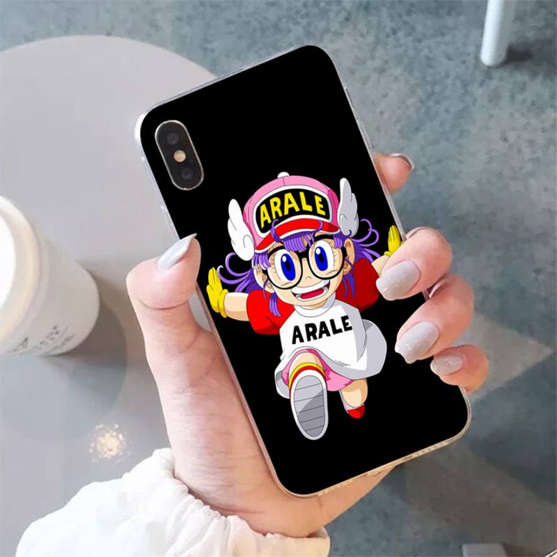 Yinuoda Cartoon Dr Slump Arale Phone Case for iPhone 11 12 13 Mini Pro XS MAX 8 7 6 6S Plus X 5S SE 2020 XR Case