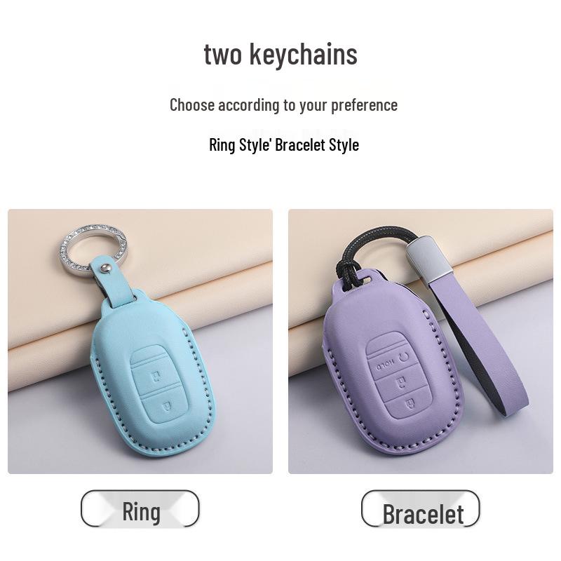 Honda Key Cover for Civic, Accord, CR-V, Vezel, XRV, Fit, Haoying, Haoling, Paiying, Shipai - Available in 3 Colors.