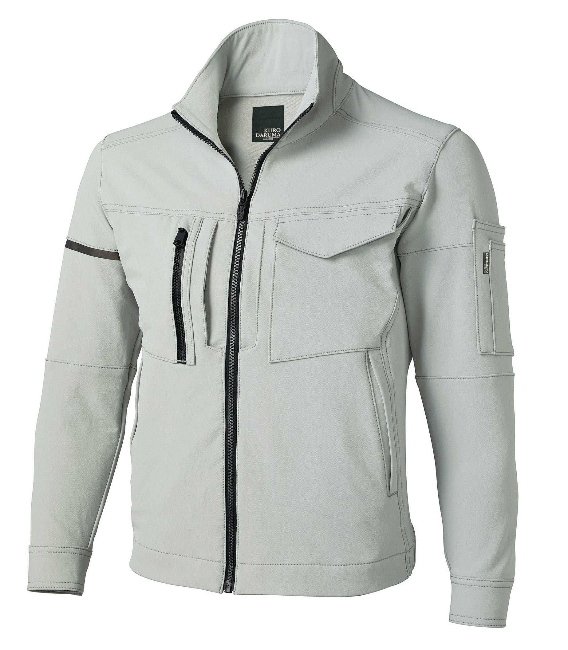 

KURODARUMA CORPORATION Long Sleeve Jumper, Silver, 3L, 32673-40-3L