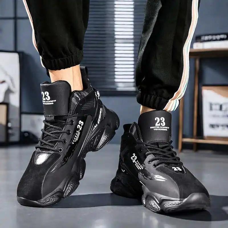 Ecoleather 39 Sneakers Men Walking Shoes Running Trainers Shoes For Men Sports Man Comfortable Type Athlete Teniz