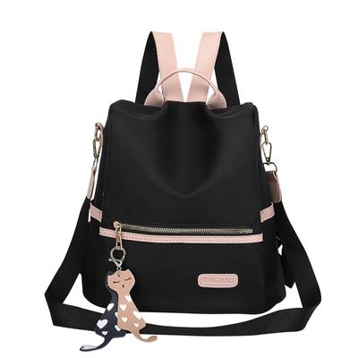 Backpack Women Casual Bag Backpack School Fashion School Anti-Theft Waterproof Nylon Multifunctional Large Capacity Shoulder Bag For Travel