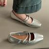 Versatile casual retro square head Mary Jane shoes women's summer fashion temperament simple buckle thick heel with skirt single shoes