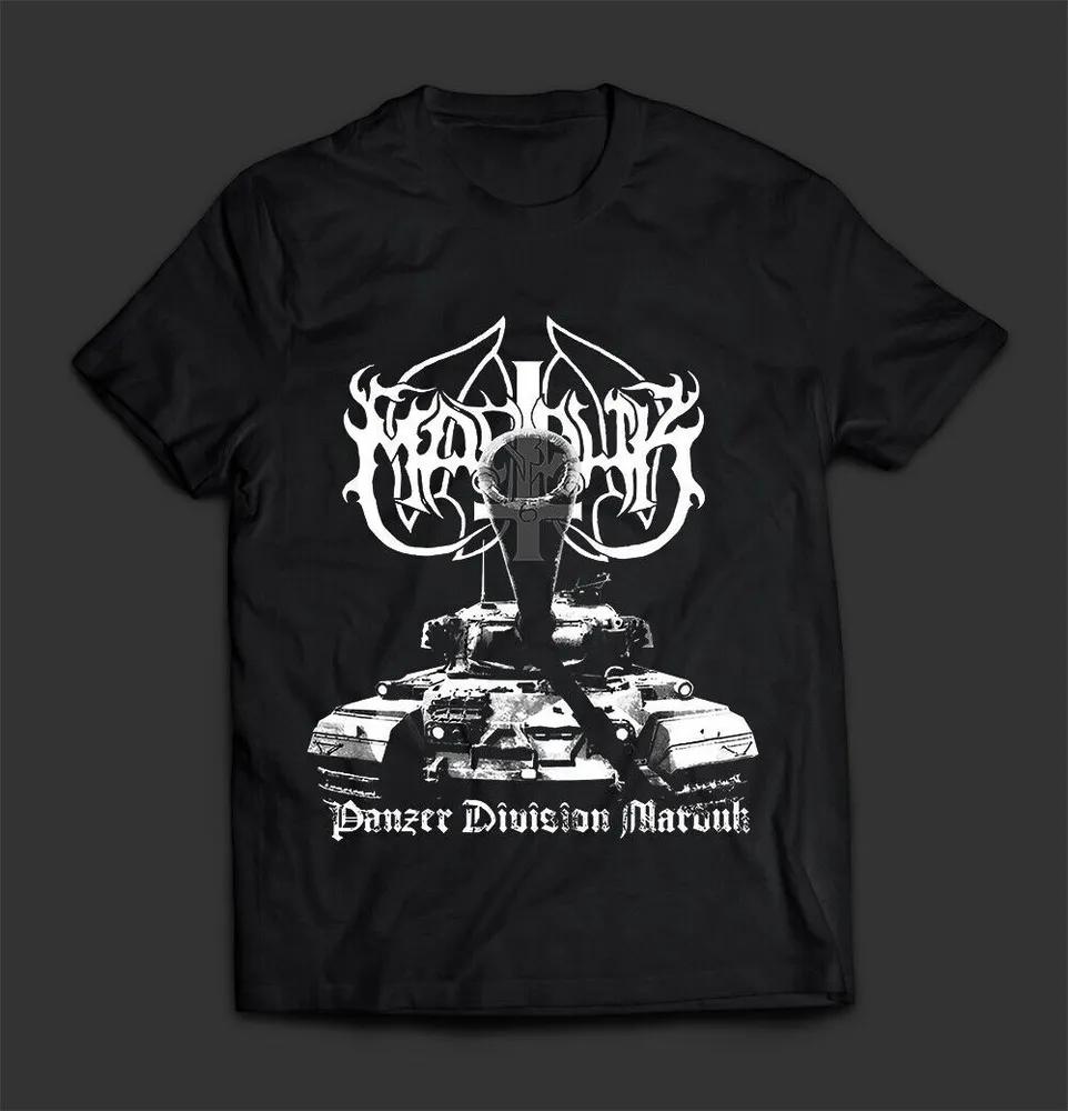 Unisex Short Sleeve Crew Neck Cotton T Shirt Marduk Panzer Division Marduk XL