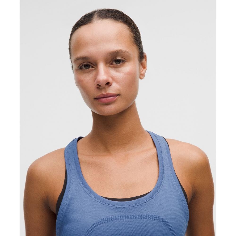 Lululemon Swiftly Tech Racerback Tank Top 2.0  Waist Length Brilliant Blue Brilliant Blue