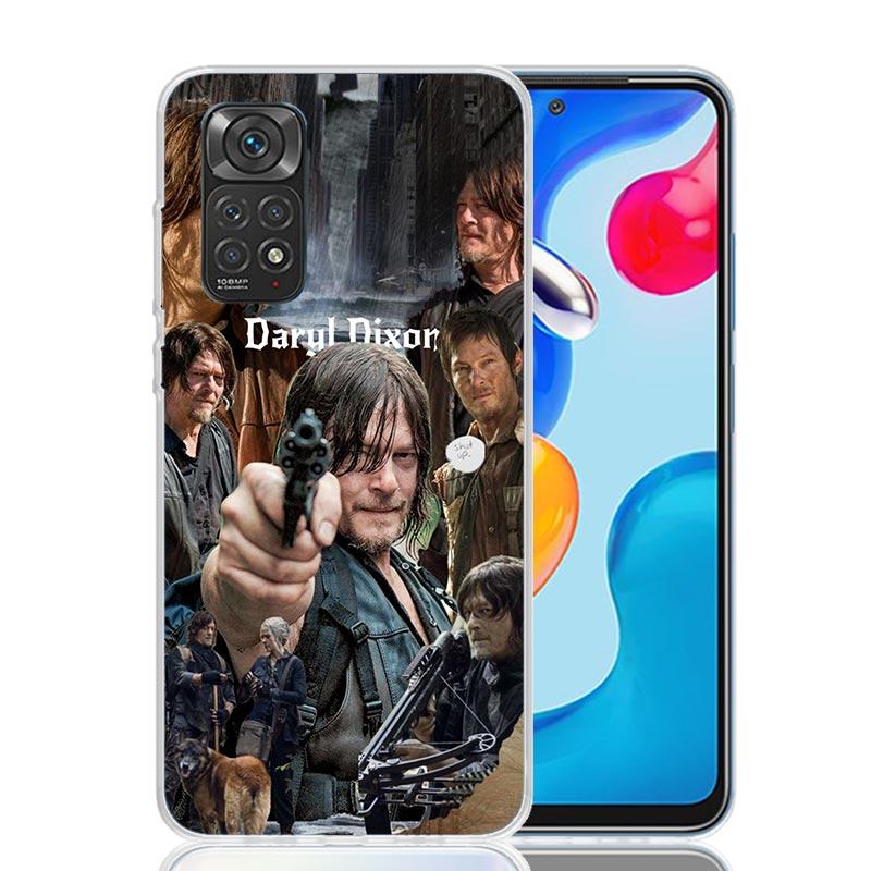 The Walking Dead Daryl Dixon Case Phone Cover for Xiaomi Redmi Note 14 13 12S 12 11S 11 11T 11E 10S 10 Pro Plus 5G Trend Fundas