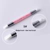 Silicone Double-Ended Nail Art Pen Set: 5-Piece Dotting and Drawing Tools