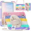For Samsung Galaxy Tab S12+ 12.4 2026 Protective Cover, Heavy Duty Shockproof Case Stand/Hand Strap/Carrying Shoulder Strap