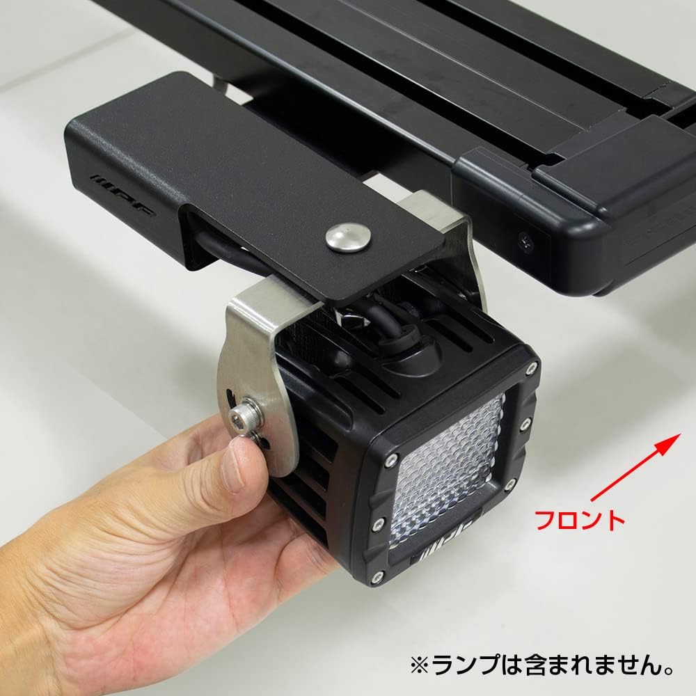 IPF EXP Roof Rack Optional Right Side Lamp Stay for 642WL Parts (EXR-05P, Black)