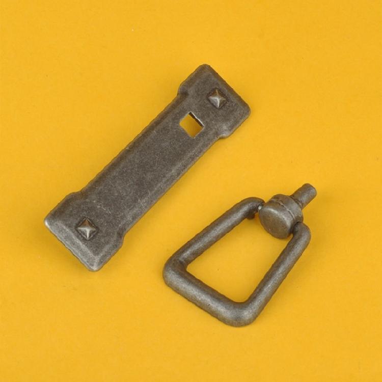 Zinc Alloy Cabinet Wardrobe Drop Handle Vintage Furniture Decorative Handle Cupboard Pulls Furniture Decoration