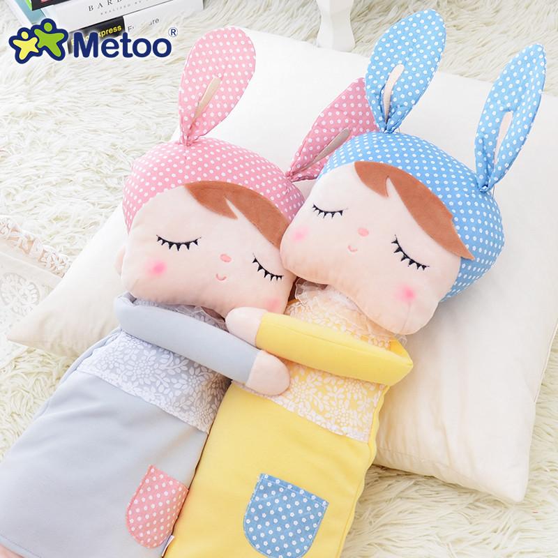 Original Metoo Dream Bunny Angela13-inch Plush Doll Girly Cute Stuffed Toys Birthday Gifts For Kids Baby