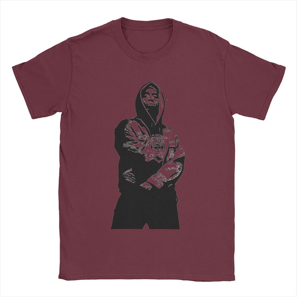 Mens Womens T-Tupac T Shirt Pure Cotton Graphic Printed Tee Shirts Hip Hop Top Clothing