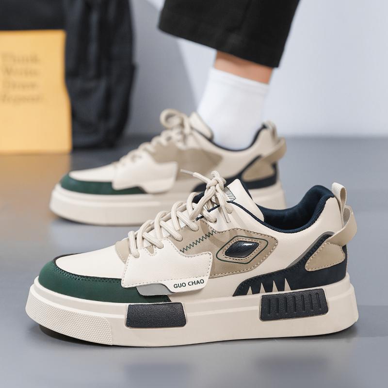 

Men’s Sports Shoes Casual Skateboarding Shoes Running Shoes Jogging Sneakers Shoes for Students Plus Size EU: 47 зелёный