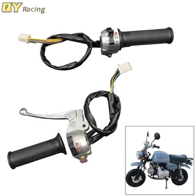 Interruptor de Manillar Derecho e Izquierdo para Motocicleta y Puños de Manillar de 22 mm Para Honda Z50 Z50A Z50J Z50R Mini Trail Monkey Bike Piezas