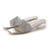 [Evol] [Cushioned] Glitter Clear Heel Sandal