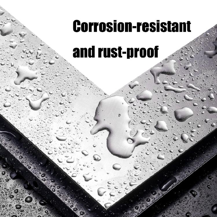 Rusts Resistant Stainless Steel 90 Degree Tool Portable Corner Ruler For Stable Use In Various Projects